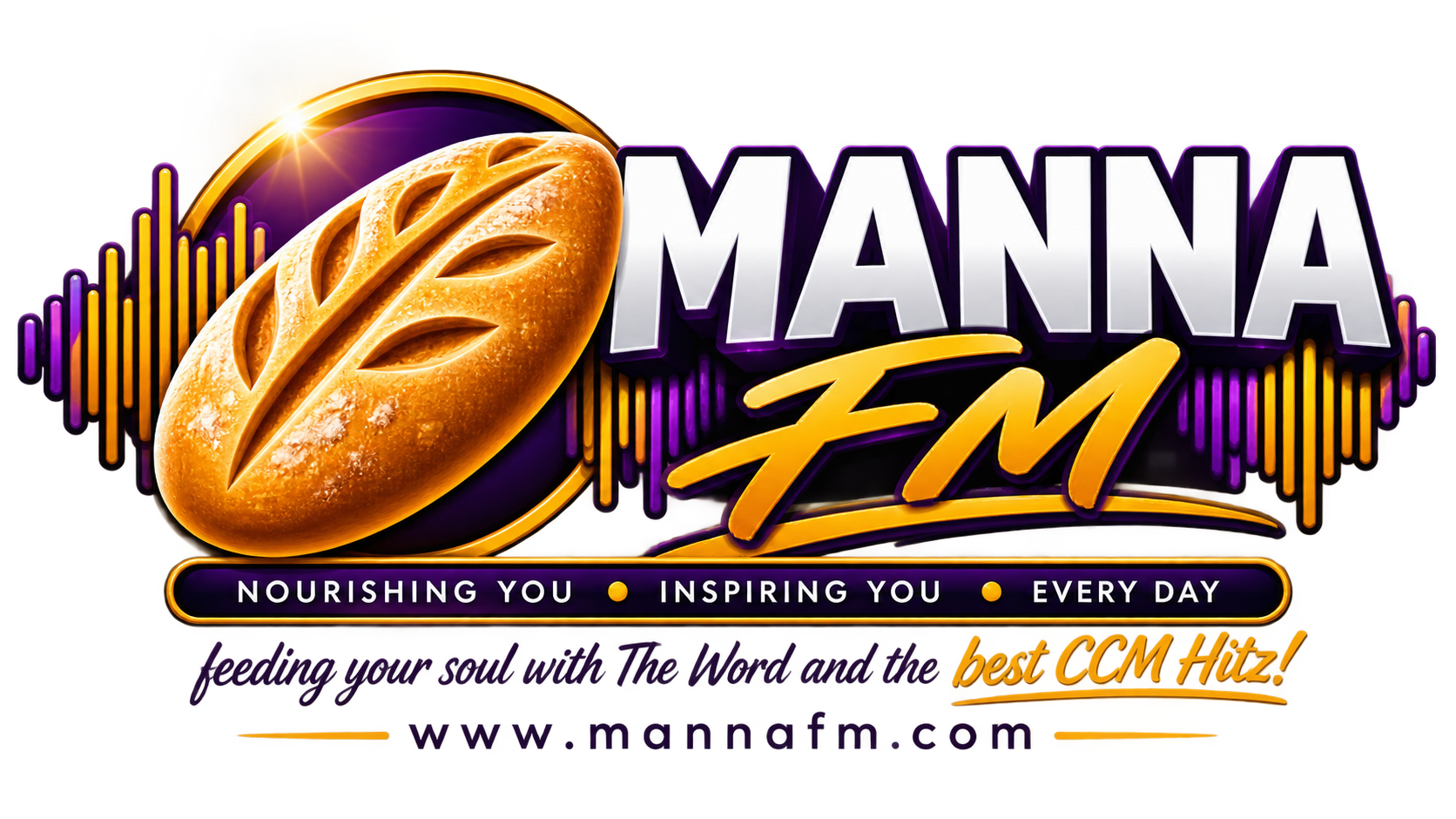 Manna FM — Nourishing You, Inspiring You, Every Day — feeding your soul with The Word and the best CCM Hitz